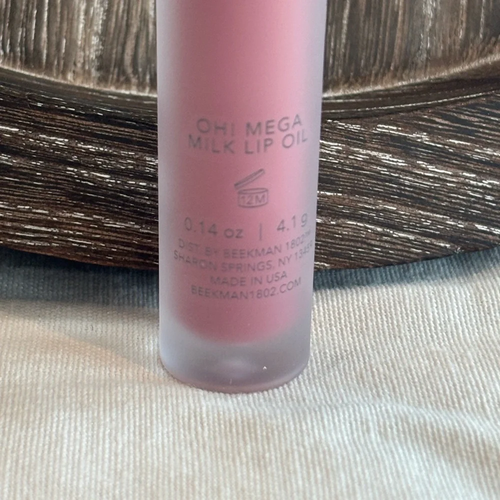 Beekman 1802 Oh! Mega Milk Tinted Lip Oil 0.14oz NWT